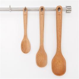 Ensemble de 3 cuillères en bois - OXO - Cuillère de cuisine - - La Guilde Culinaire