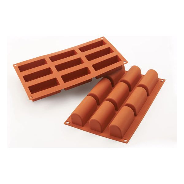 Moule en silicone Bûche individuelle - SilikoMart - Moule à bûche - - La Guilde Culinaire
