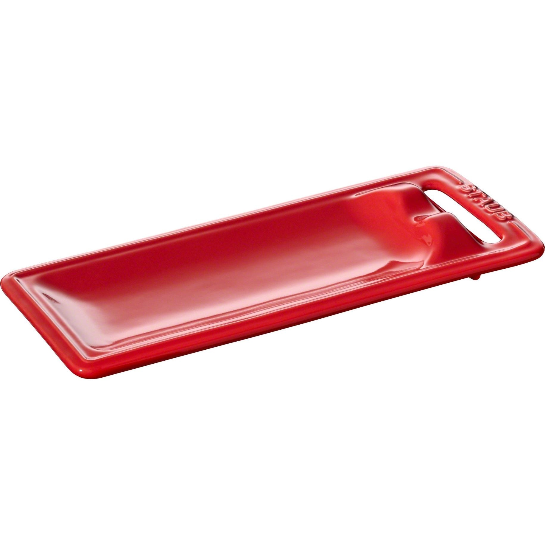 Repose cuillère en céramique par Staub Rouge - Staub - Porte-cuillère - 40509-037 - La Guilde Culinaire