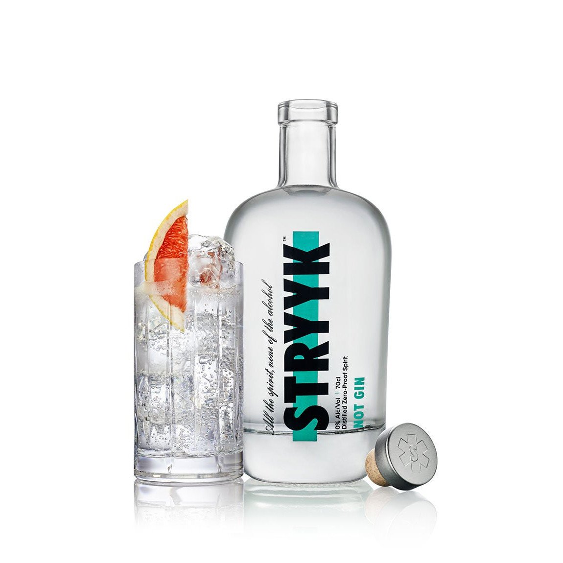 STRYKK- Gin sans Alcool * - STRYKK - Spiritueux sans alcool - - La Guilde Culinaire