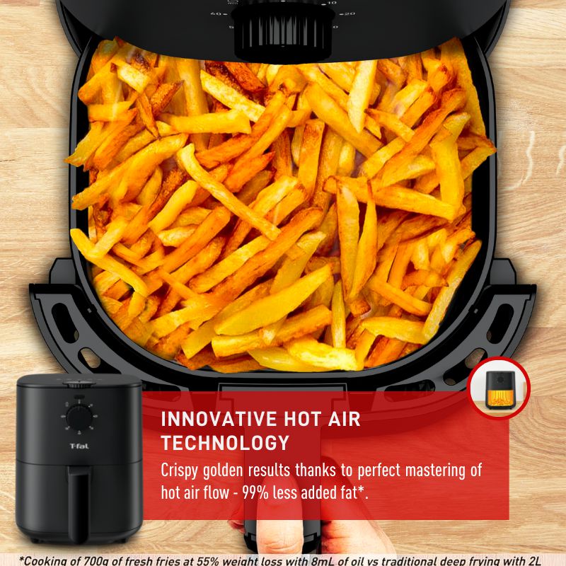 Friteuse à air Easy Fry+ (3.5L) T-fal - T-fal - Air fryer - - La Guilde Culinaire
