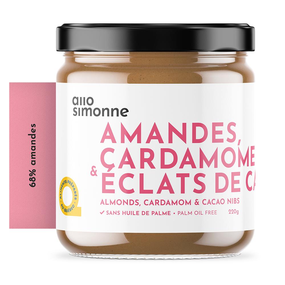 Tartinade Amande, cardamome & éclat de cacao - Allo Simonne - Tartinade - - La Guilde Culinaire