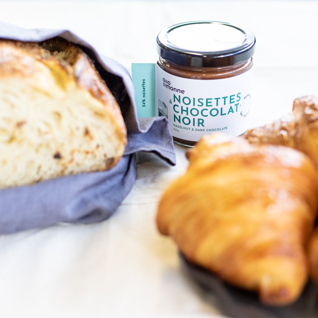 Tartinade Noisettes & Chocolat Noir - Allo Simonne - Tartinade - - La Guilde Culinaire