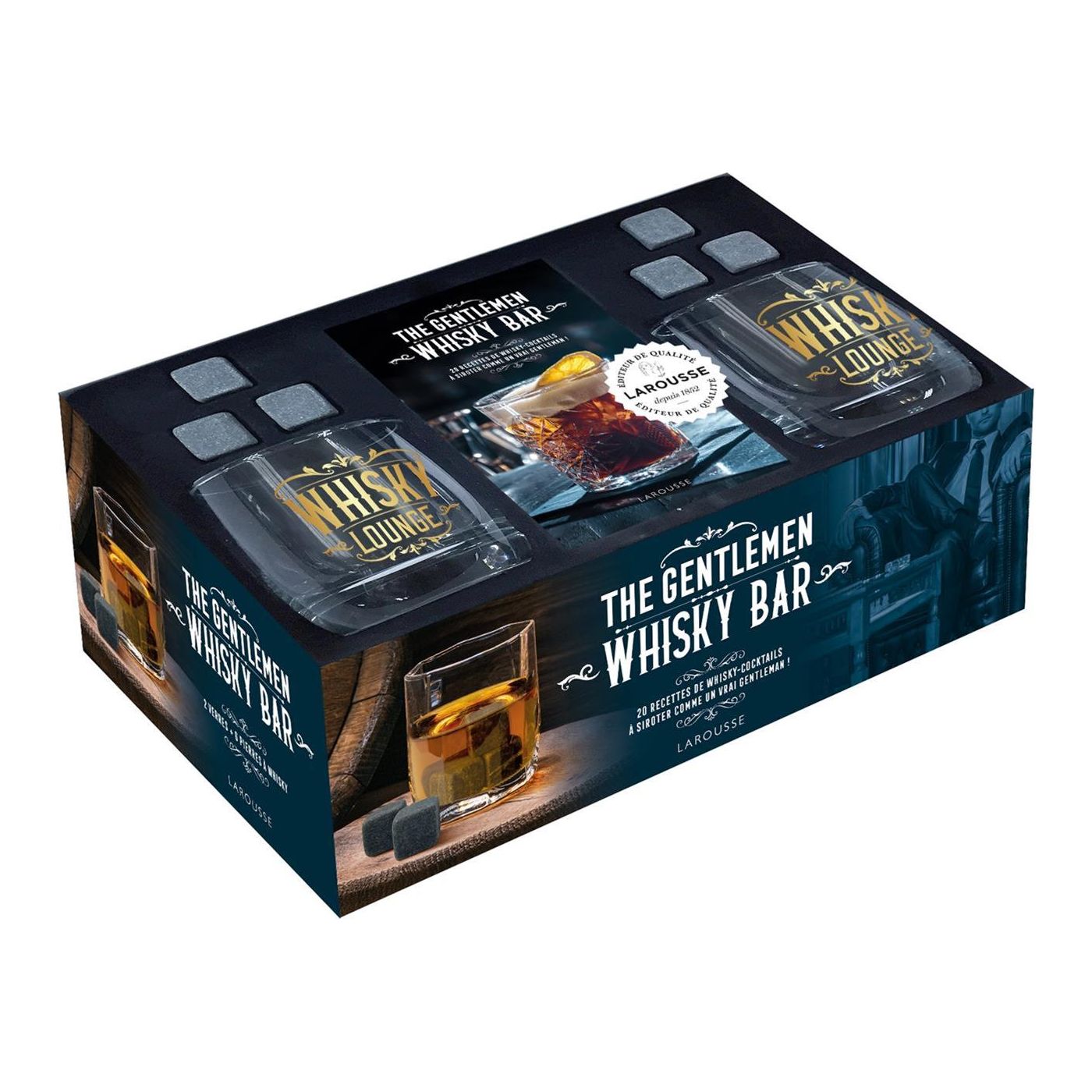 The Gentlemen Whisky Bar - Larousse Ed. - Livre d'alcool et boisson - - La Guilde Culinaire