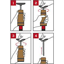 Tire bouchon Barrel - Barrel Corkscrews Peugeot * ! - Peugeot - Tire-bouchon - - La Guilde Culinaire