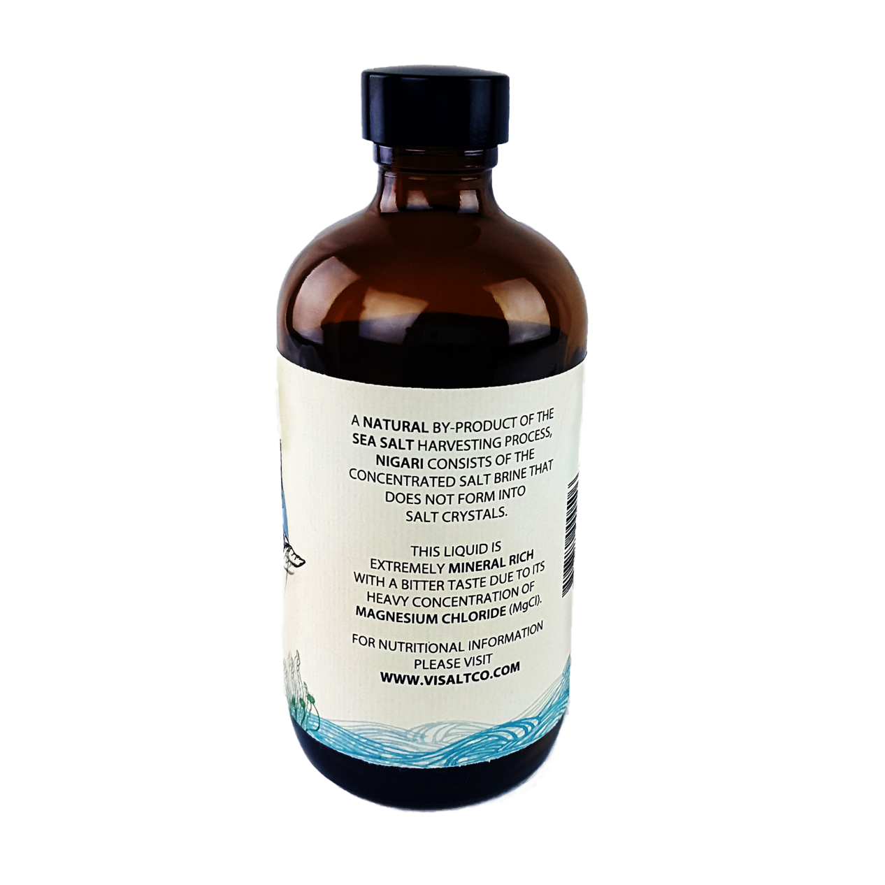 Nigari 236 ml - Étiquette abîmé - VANCOUVER ISLAND SEA SALT - Sel - - La Guilde Culinaire