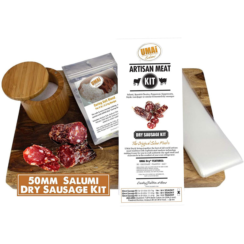 UMAi Dry Sausage Kit 50mm 30pi (9m) Umaï La Guilde Culinaire