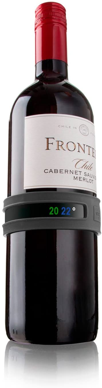 Thermomètre instantané pour bouteille    - Vacu Vin - Thermomètre à vin - 