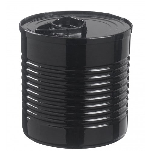 Boite de conserve noir PP 220 ml - paquet 20 - Solia - Service de table jetable - - La Guilde Culinaire