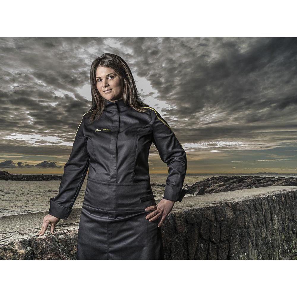 Veste de cuisine Gravity * - Clement Design - Veste cuisine femme - - La Guilde Culinaire