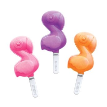 Moules FLAMINGO POPS pour 4 pops glacés - Zoku - Appareil à glace et crème glacée - - La Guilde Culinaire
