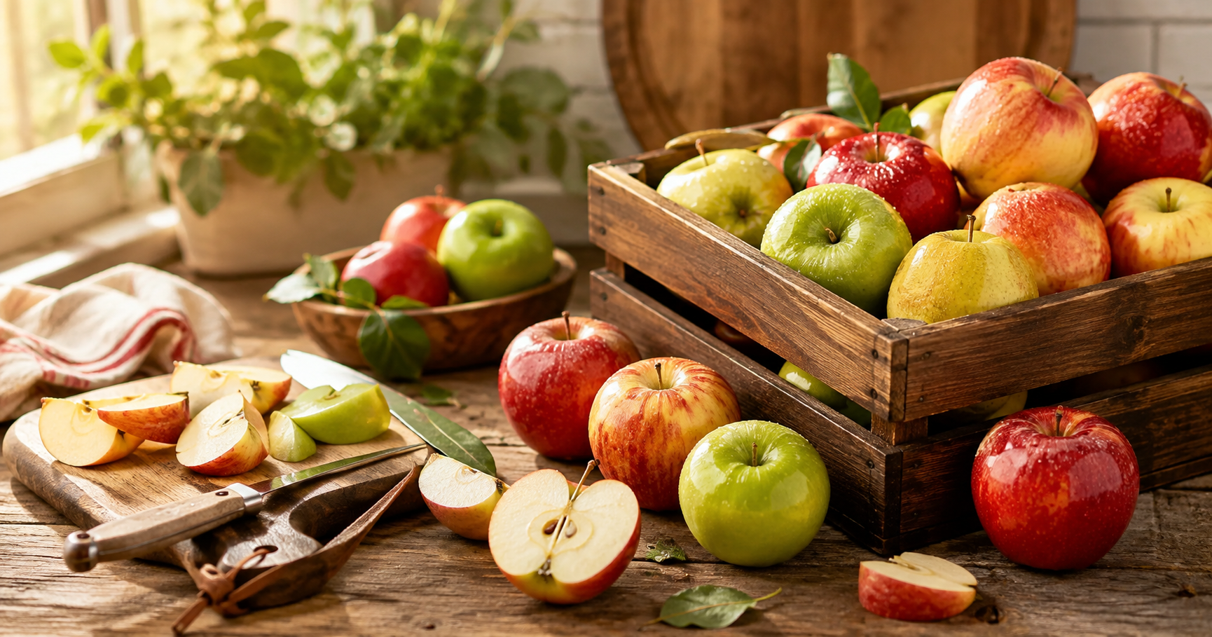 Tout savoir sur les pommes : variétés, conservation, cuisson et astuces