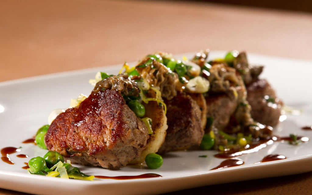 Filet de porc à l'orange et au sésame