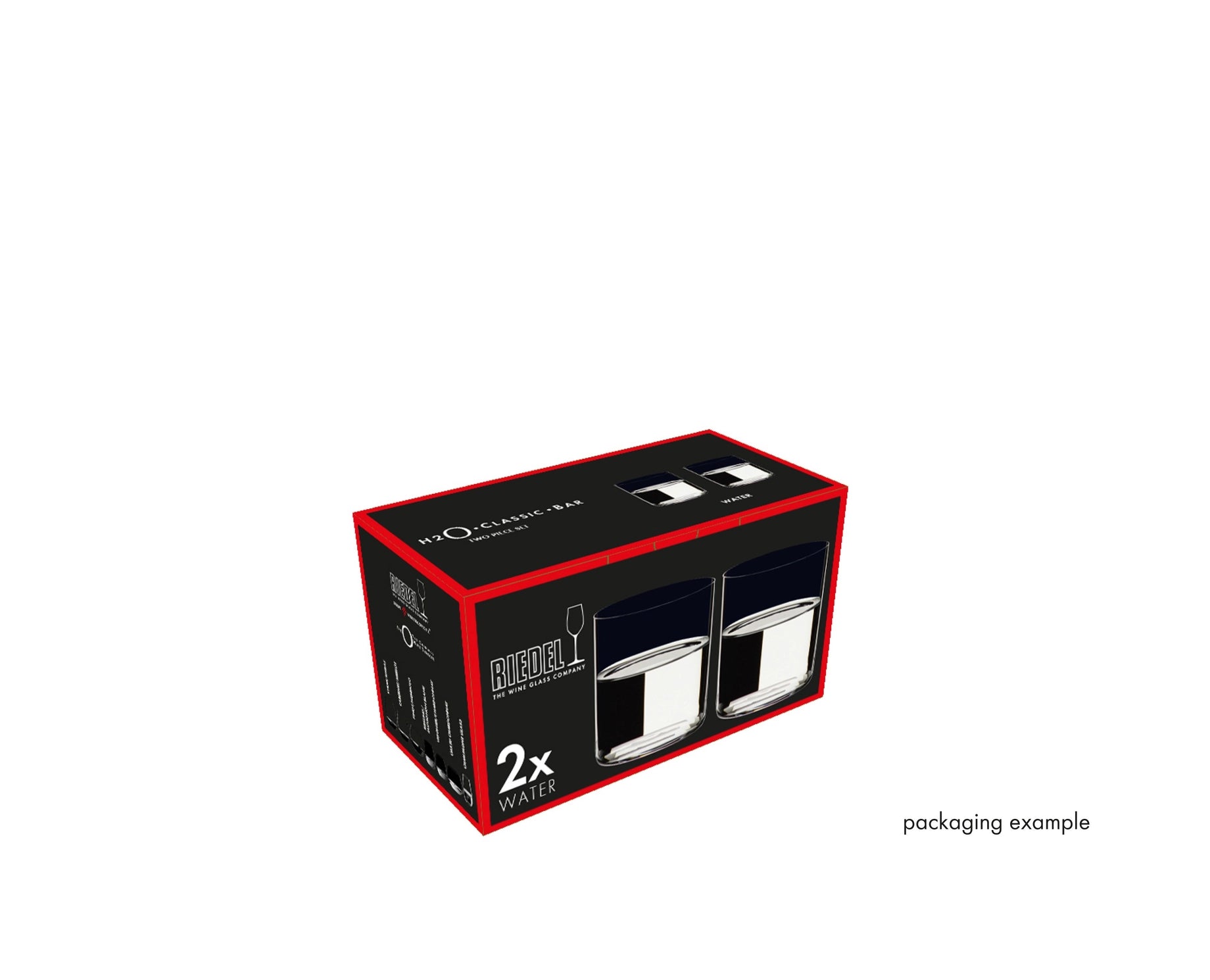 "O" Verre à Eau (Boîte de 2) - Riedel - Verre à eau - - La Guilde Culinaire