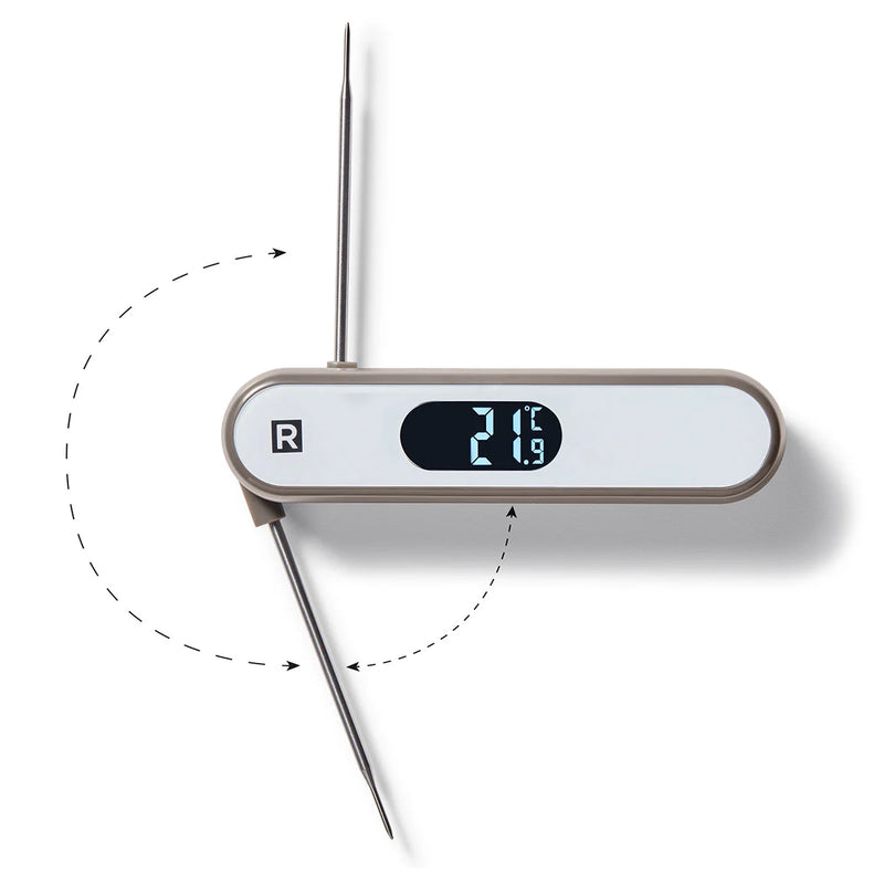 Thermomètre numérique à sonde repliable RICARDO    - Ricardo - Thermomètre de cuisine - 