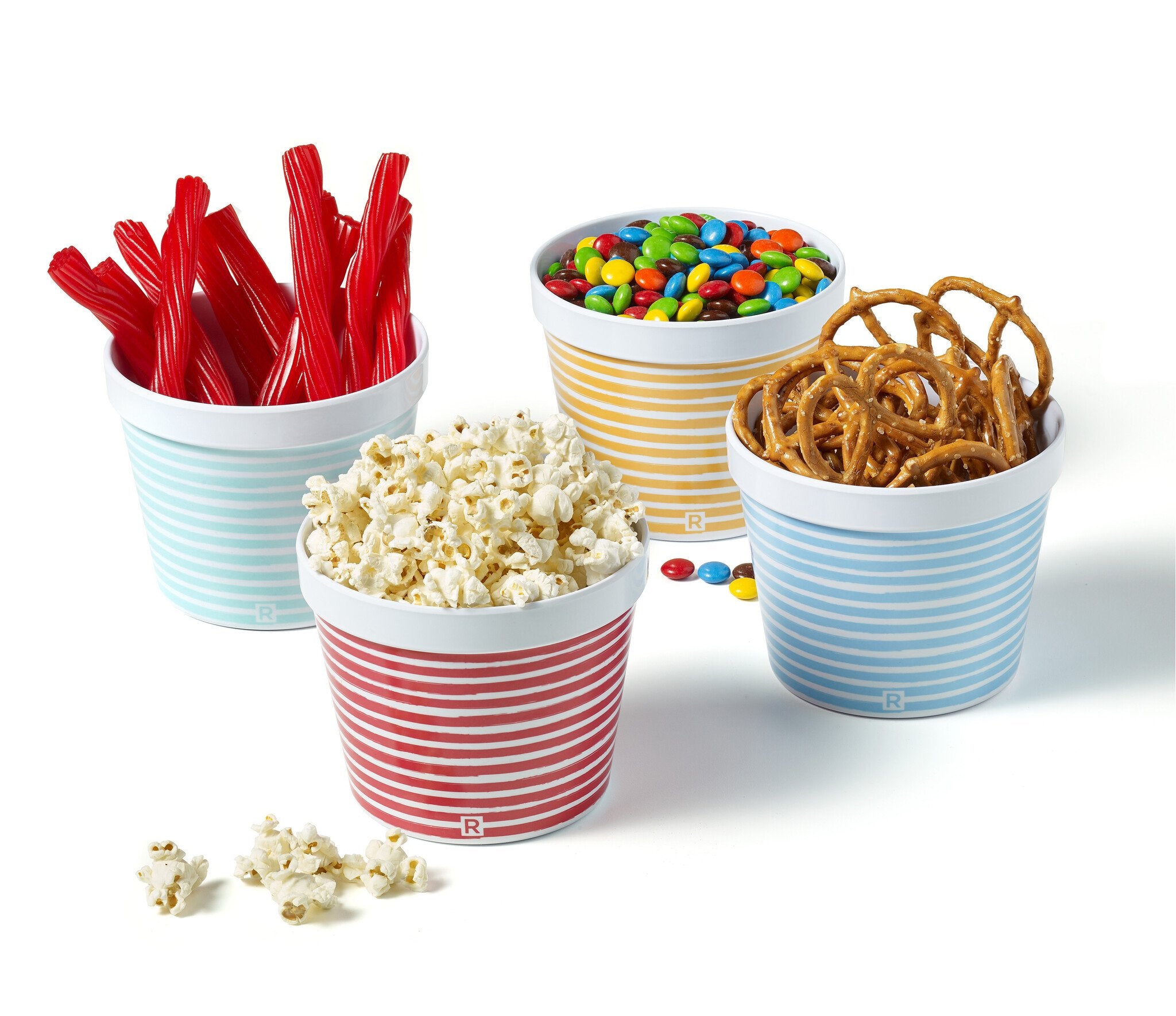 RICARDO Set of 4 Individual Popcorn Bowls