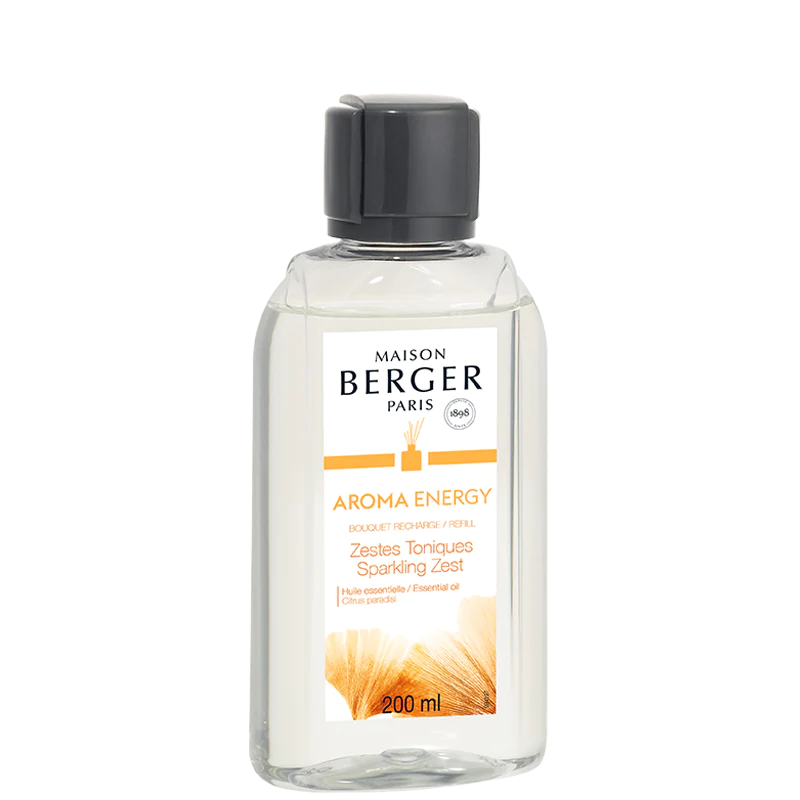 Recharge pour bouquet Aroma Energy - 200 ml (6,7 oz)    - Maison Berger Paris - Parfums d'ambiance - 