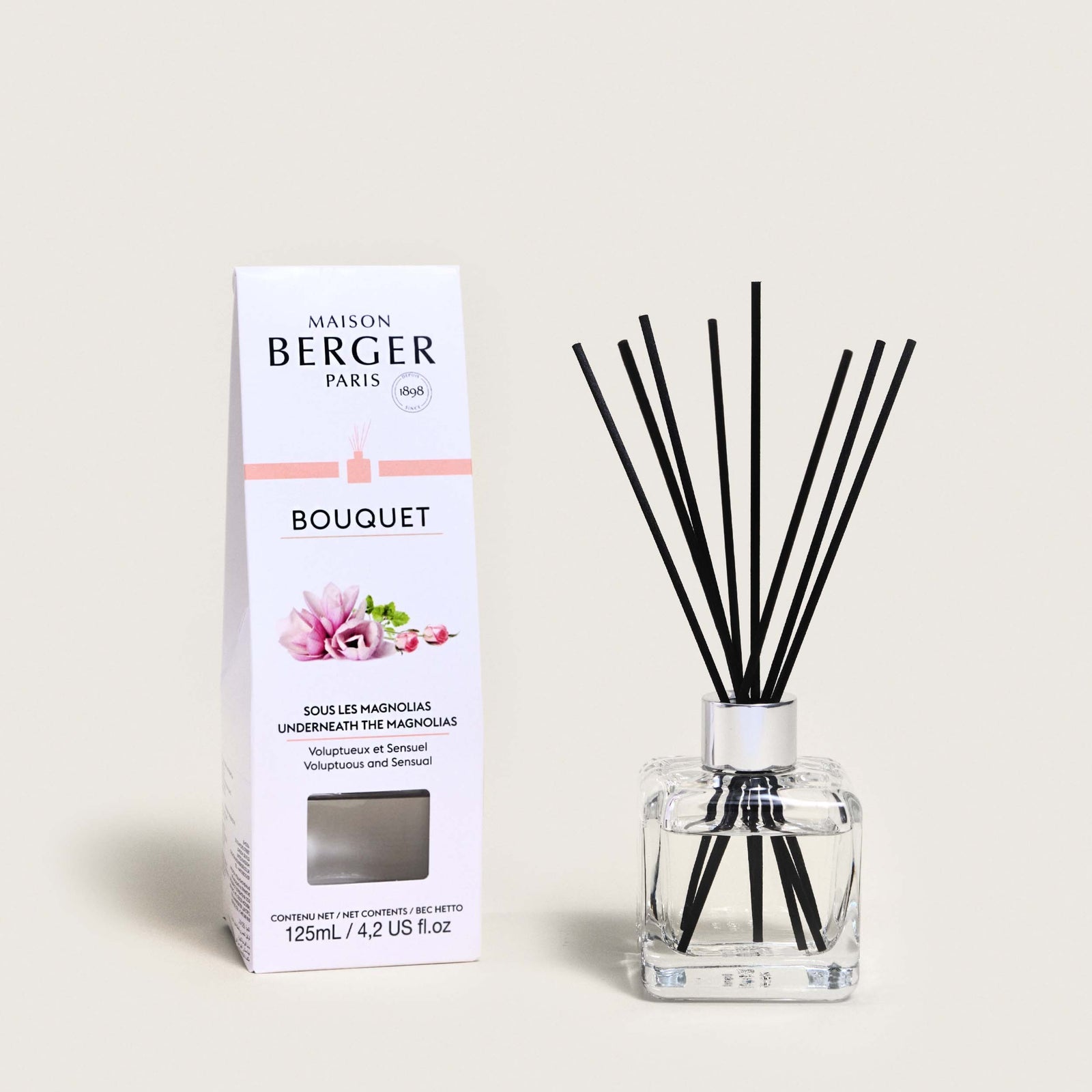 Bouquet parfumé Sous les Magnolias    - Maison Berger Paris - Parfums d'ambiance - 