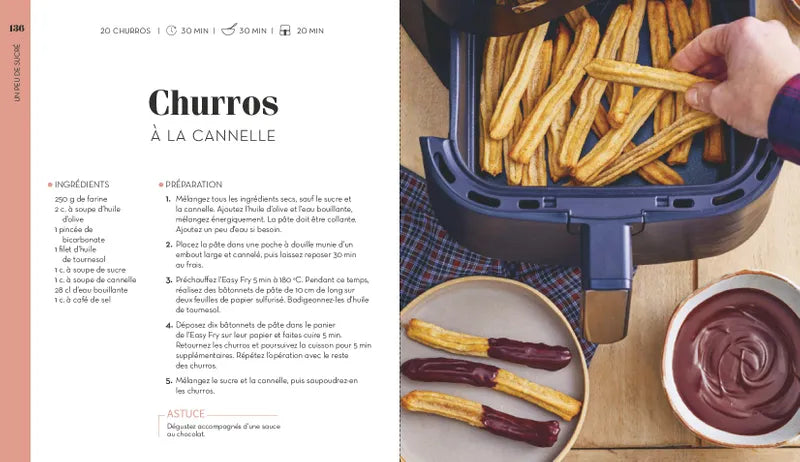 80 recettes au Air Fryer - Easy Fry & Grill