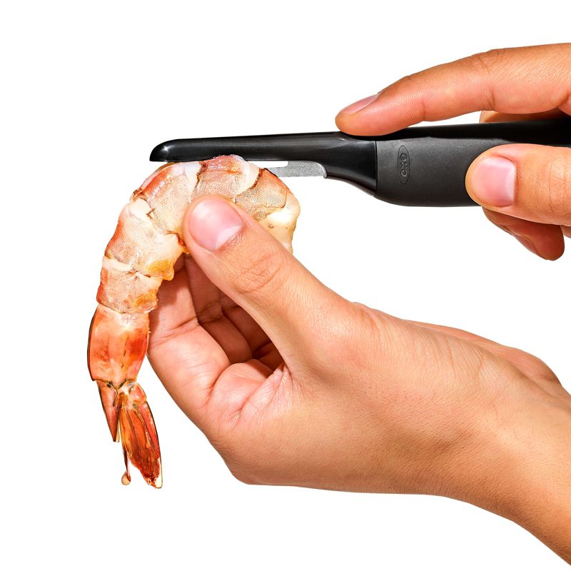 Déveineur de crevettes    - OXO - Pince à fruits de mer - 