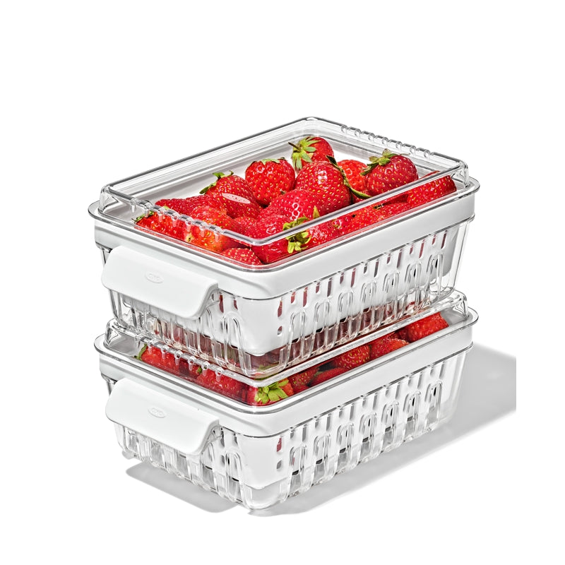 Boîte de conservation pour baies - jeu de 2 - OXO - Contenant pour aliment - - La Guilde Culinaire