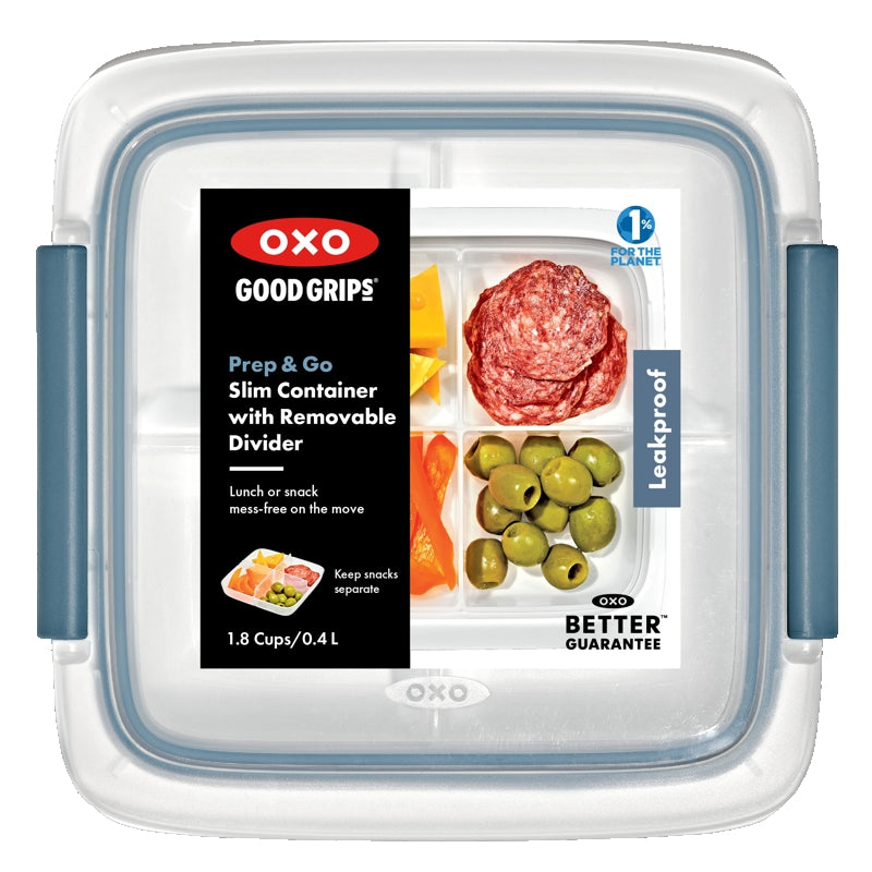 PREP & GO Contenant mince avec diviseur - OXO - Contenant pour aliment - - La Guilde Culinaire