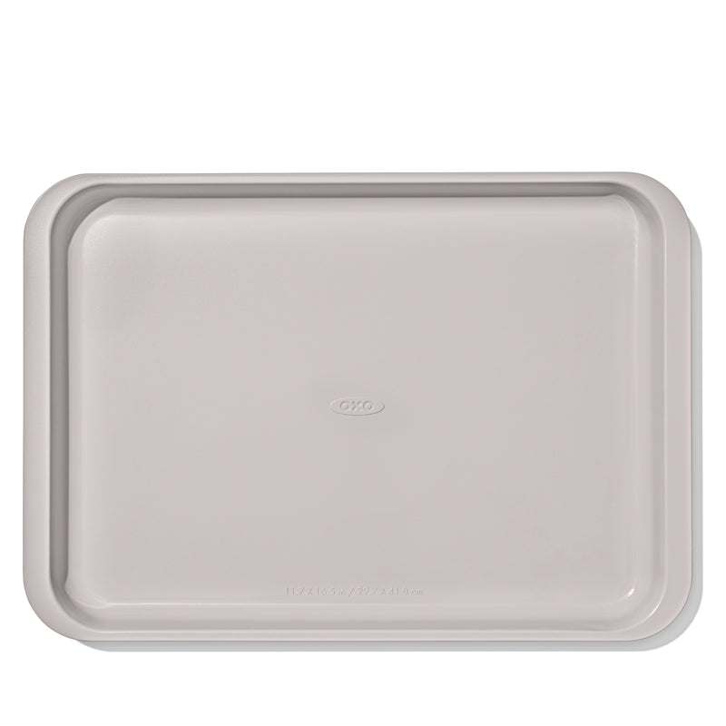 PRO Plaque à cuisson avec revêtement en céramique 30 x 42 cm / 11.81 x 16.54 po - OXO - Plaque de cuisson - 11413800G - La Guilde Culinaire