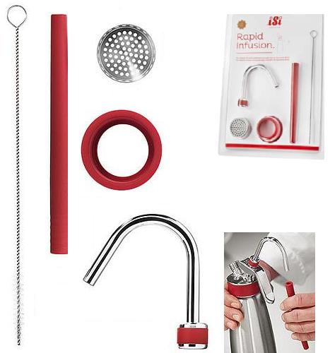 Kit d'infusion rapide pour siphon ISI Gourmet Whip - ISI Siphon - Siphon - - La Guilde Culinaire