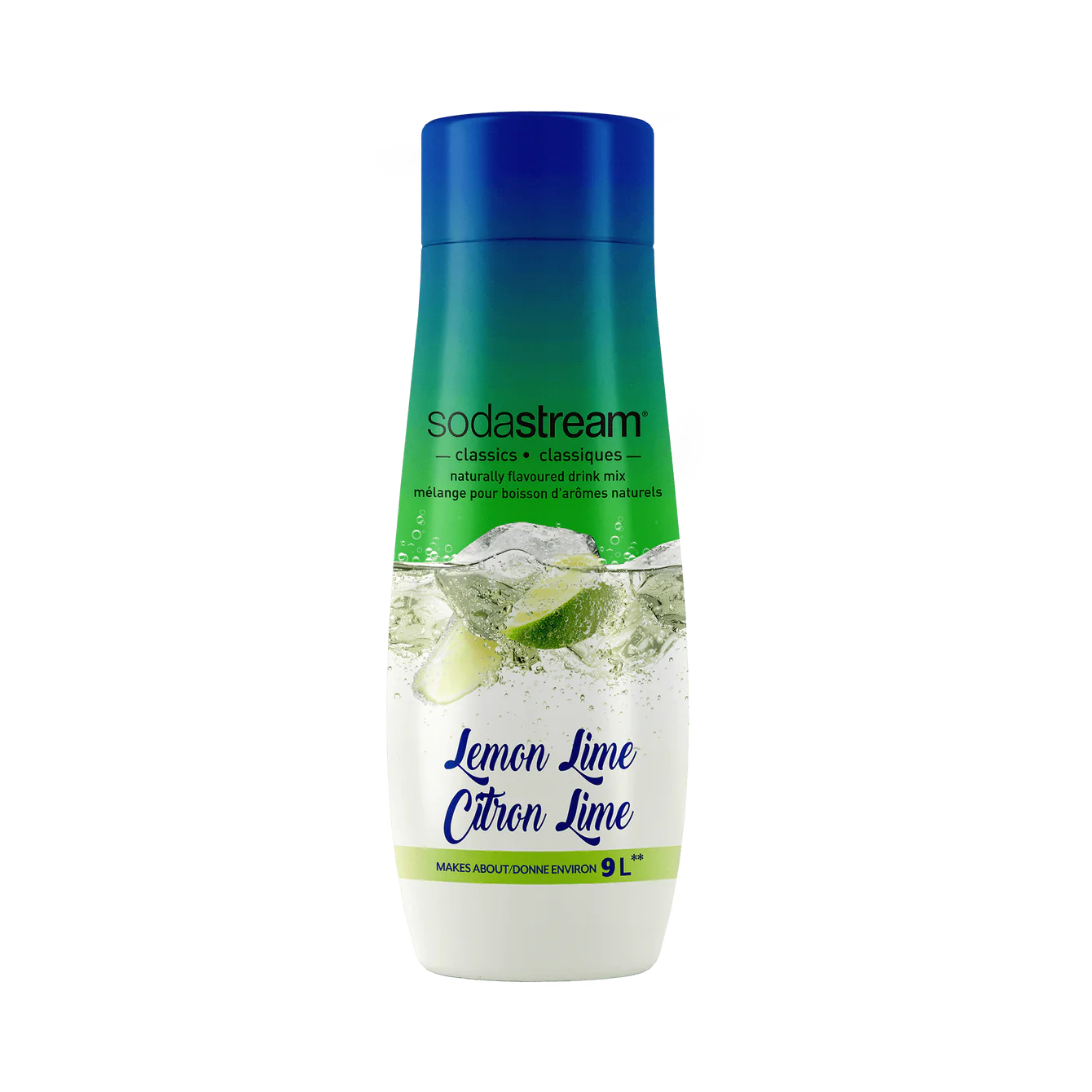Classique - Saveur Citron Lime    - Sodastream - Saveur pour soda et eau gazeuse - 