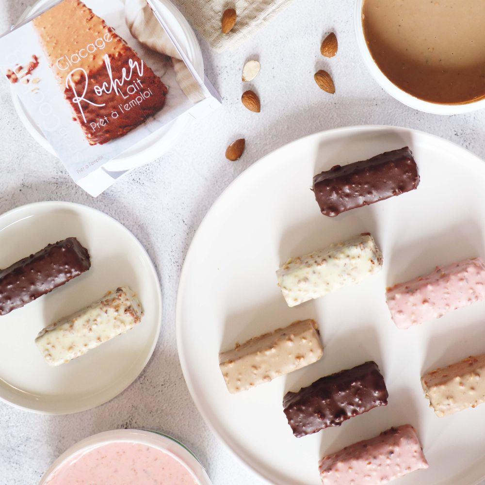 Glaçage rocher au chocolat noir prêt à l'emploi - Scrapcooking - Glaçage - - La Guilde Culinaire