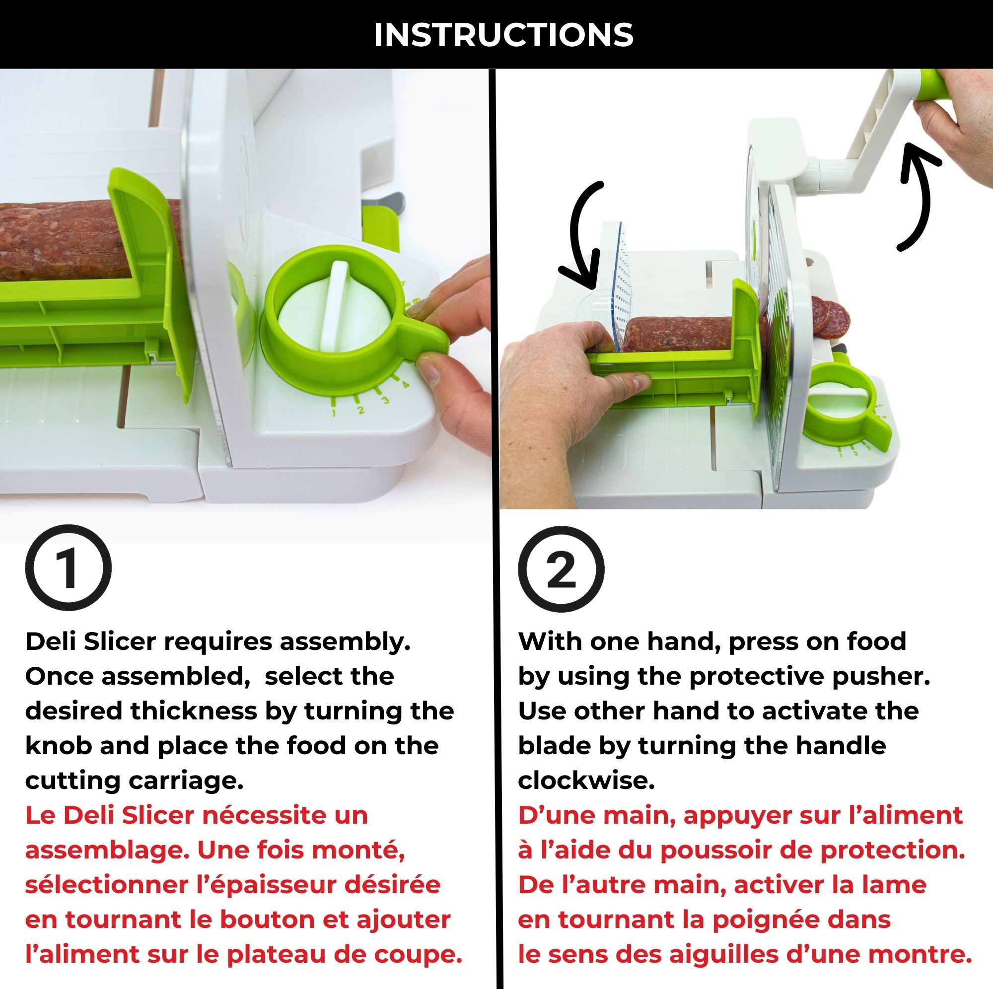 Deli Slicer ! - Starfrit - Hachoir - - La Guilde Culinaire