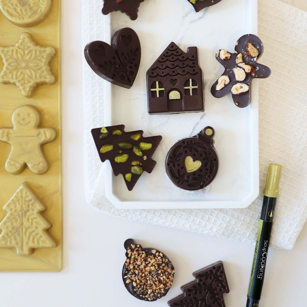 Feutre alimentaire doré à double pointe - Scrapcooking - Colorant alimentaire - - La Guilde Culinaire