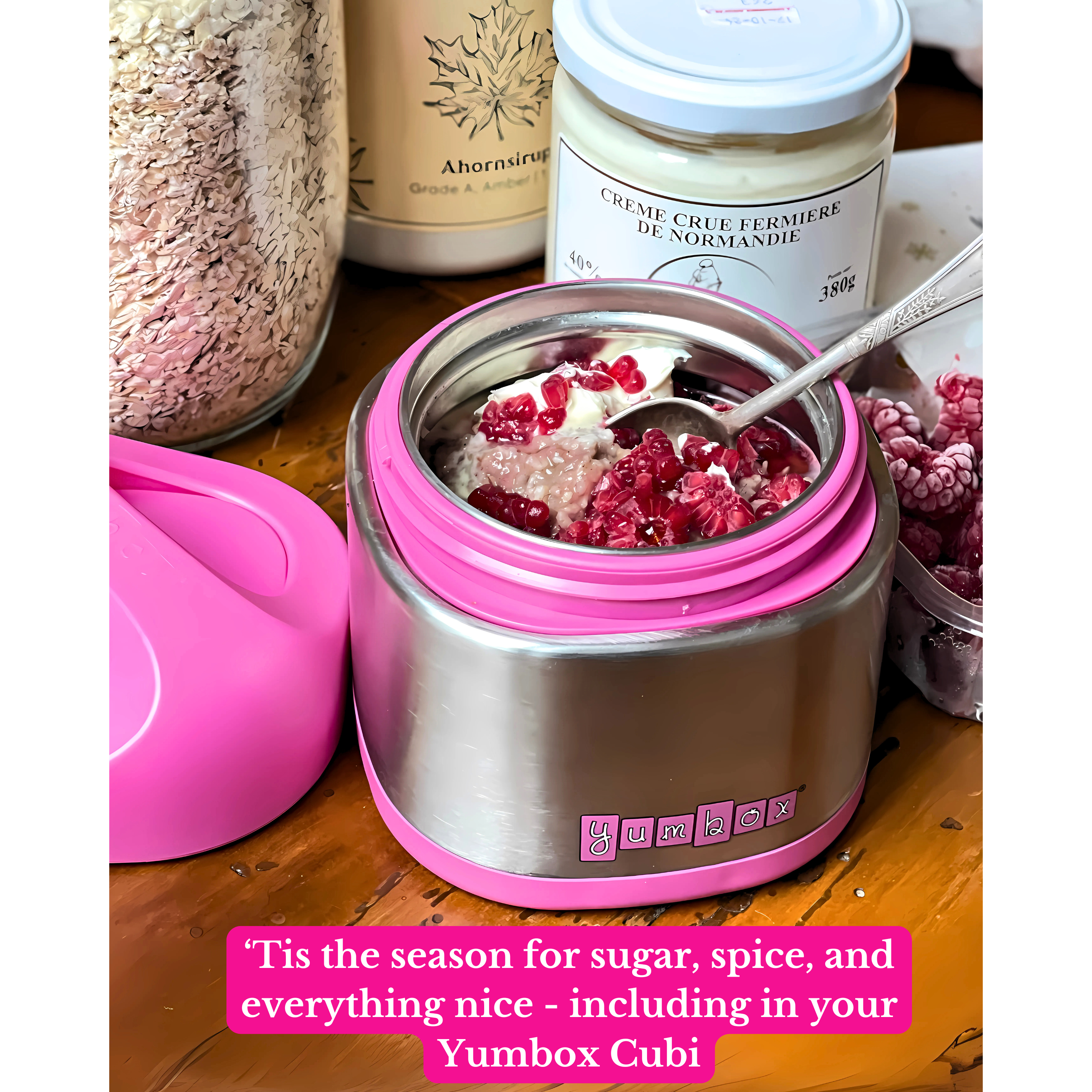 Yumbox Cubi Kids 10oz Bocal Thermique pour Nourriture Chaude et Froide - Yumbox - Boîte à repas - - La Guilde Culinaire