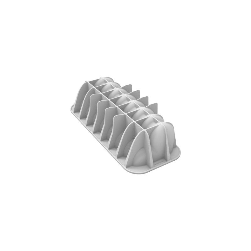 Moule à bûche cœur 3D    - SilikoMart - Moule à gâteaux - 