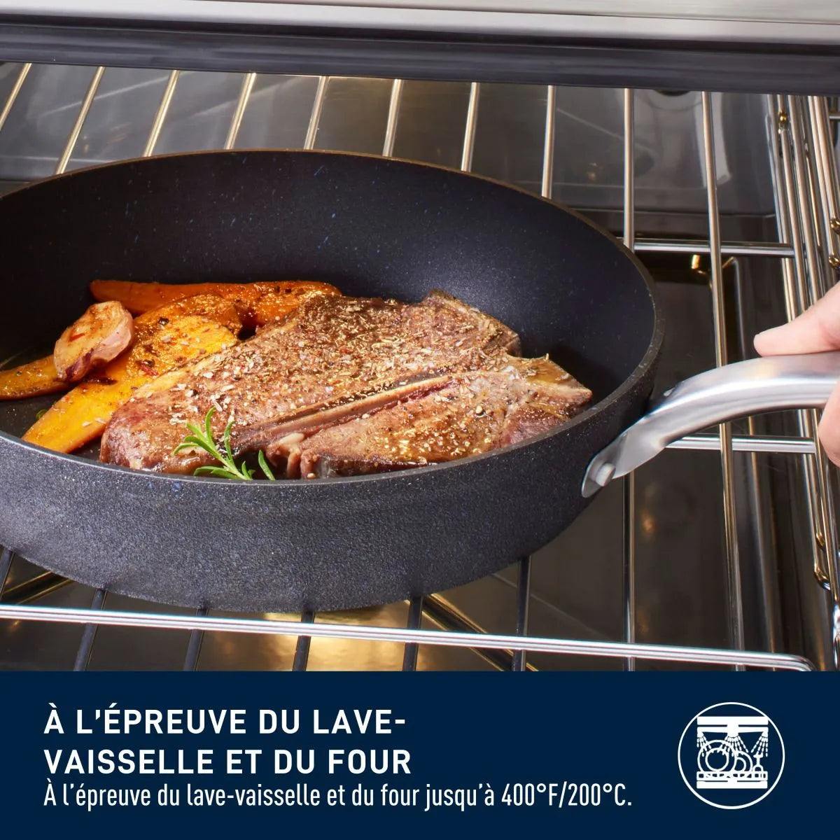 Cuiseur Géant Stone Shield de 5 pintes/ 11.8 po - T-fal - Poêle - - La Guilde Culinaire