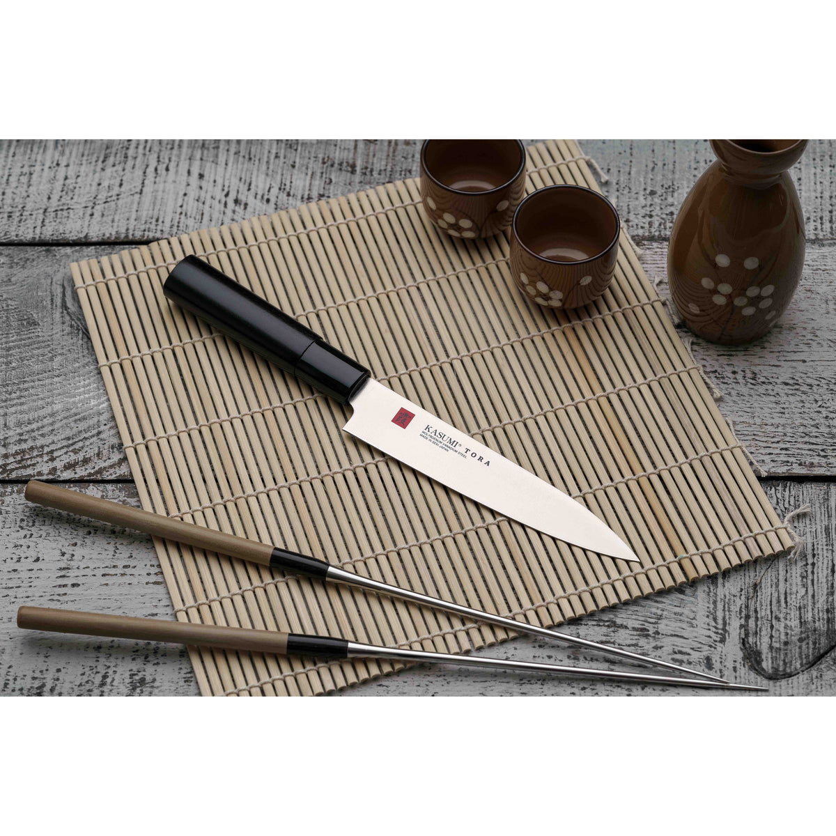Couteau d'office utilitaire 15cm/5.9" KASUMI Tora - Kasumi - Couteau Japonais - - La Guilde Culinaire