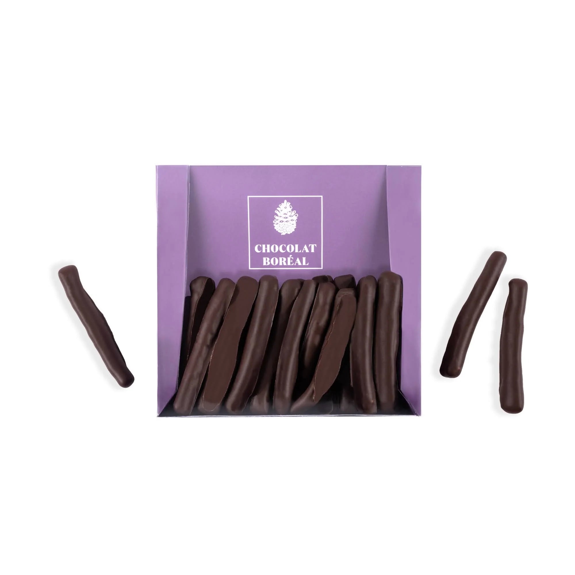 Aiguillettes d'oranges confites - Chocolat Boréal - Chocolat - - La Guilde Culinaire