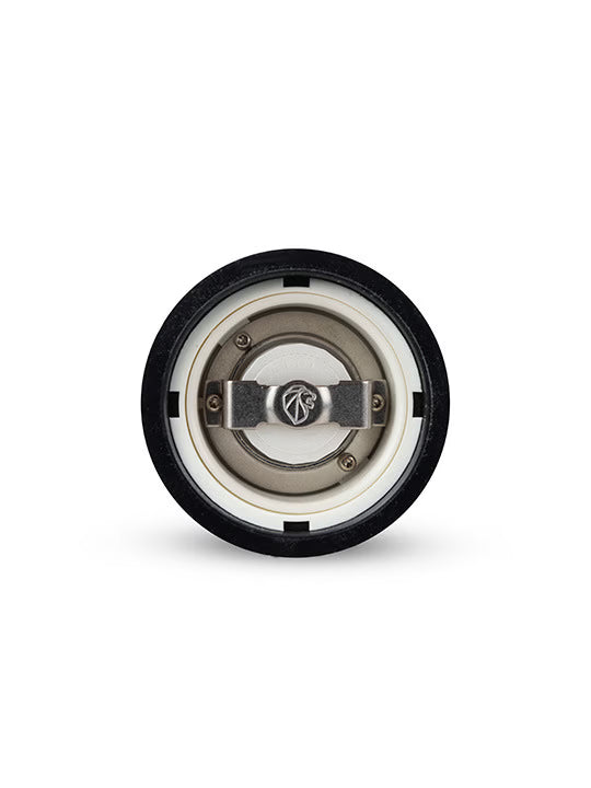 Manual Salt Mill in Wood With Crank Handle, u'Select, Natural, 18cm