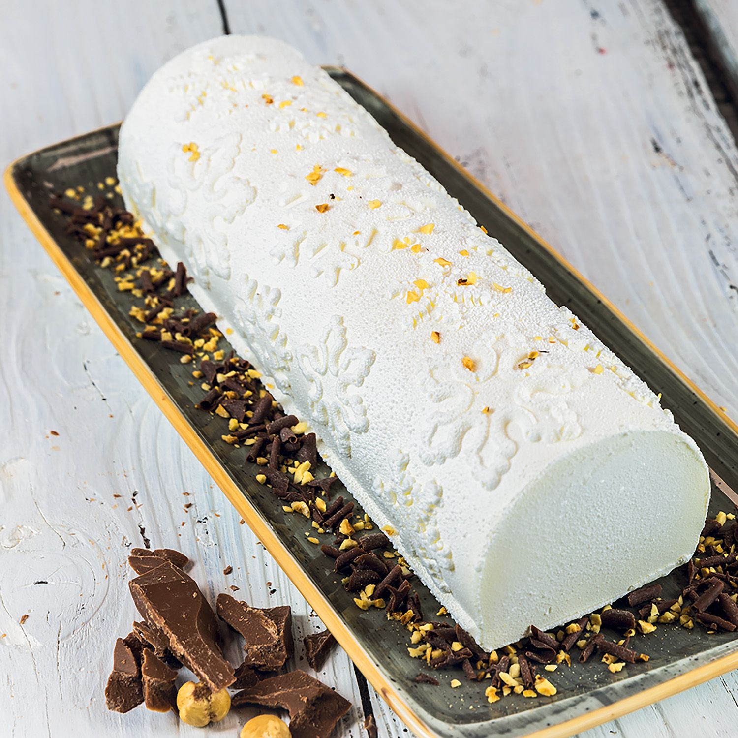 Moule Bûche 3D Frozen - SilikoMart - Moule à bûche - - La Guilde Culinaire