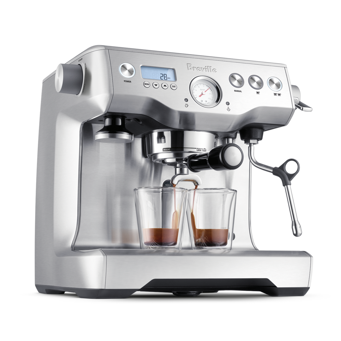 Machine à espresso The Dual Boiler - Breville - Machine à espresso - - La Guilde Culinaire