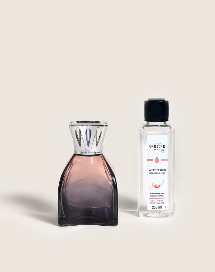Coffret lampe Berger - Lilly Rose    - Maison Berger Paris - Parfums d'ambiance - 