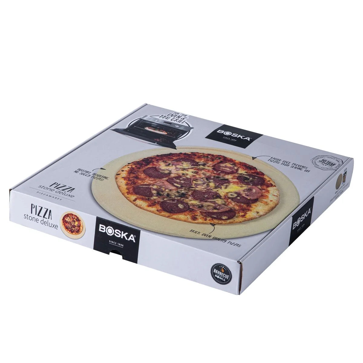 Pierre à Pizza L - ⌀ 35 cm - Boska - Pierre à pizza - - La Guilde Culinaire