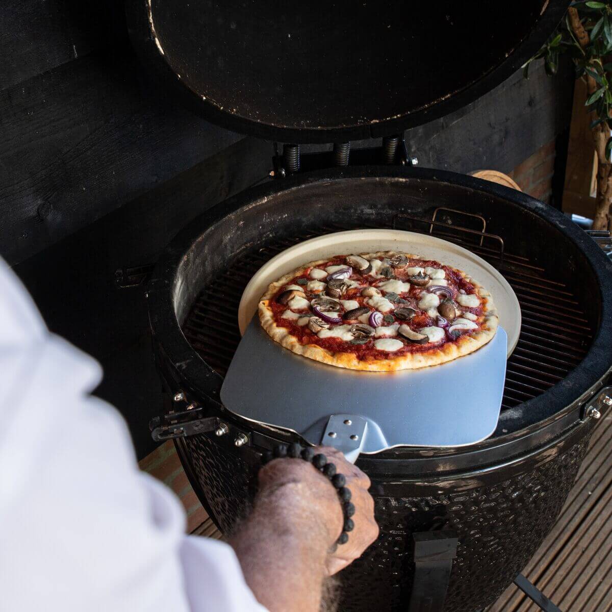 Pierre à Pizza L - ⌀ 35 cm - Boska - Pierre à pizza - - La Guilde Culinaire