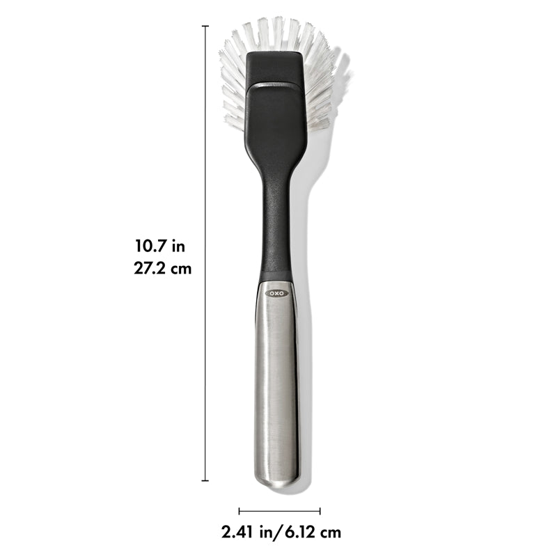 SteeL Brosse à vaisselle - OXO - Brosse de nettoyage - - La Guilde Culinaire