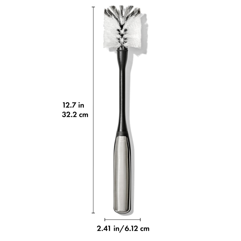 SteeL Brosse à bouteille flexible - OXO - Brosse de nettoyage - - La Guilde Culinaire