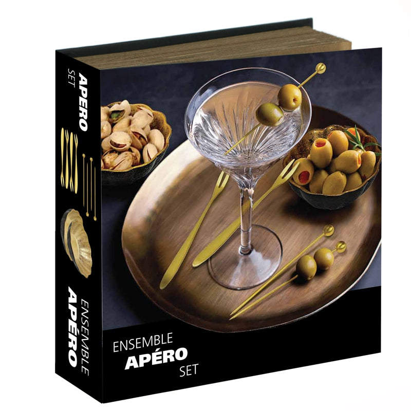 Ensemble d'apéro de 10 pièces - Natural Living - Service apéritif - - La Guilde Culinaire