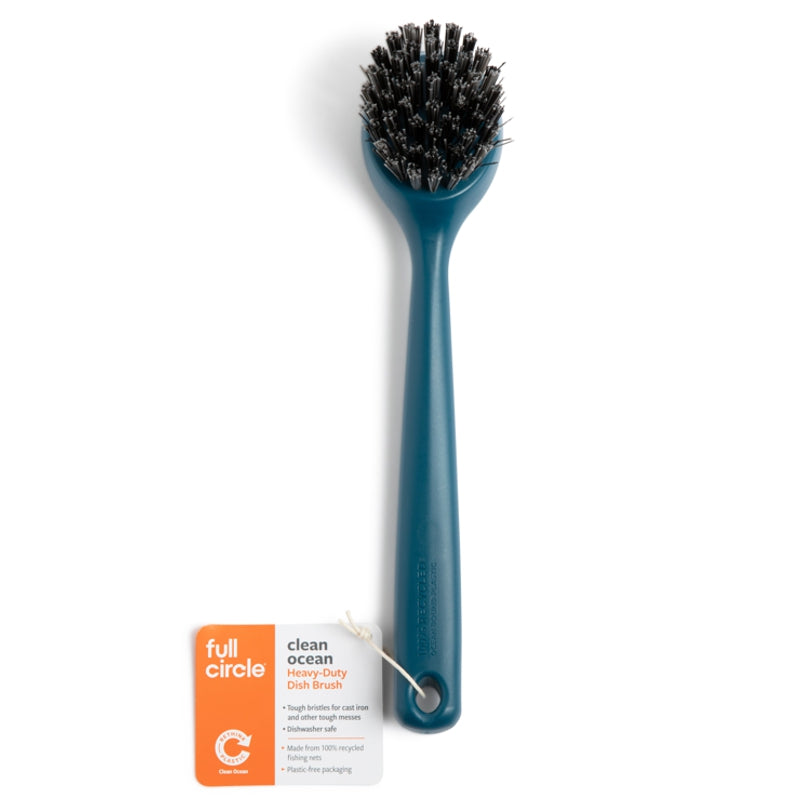 CLEAN OCEAN Brosse à vaisselle robuste - Full Circle - Brosse de nettoyage - - La Guilde Culinaire