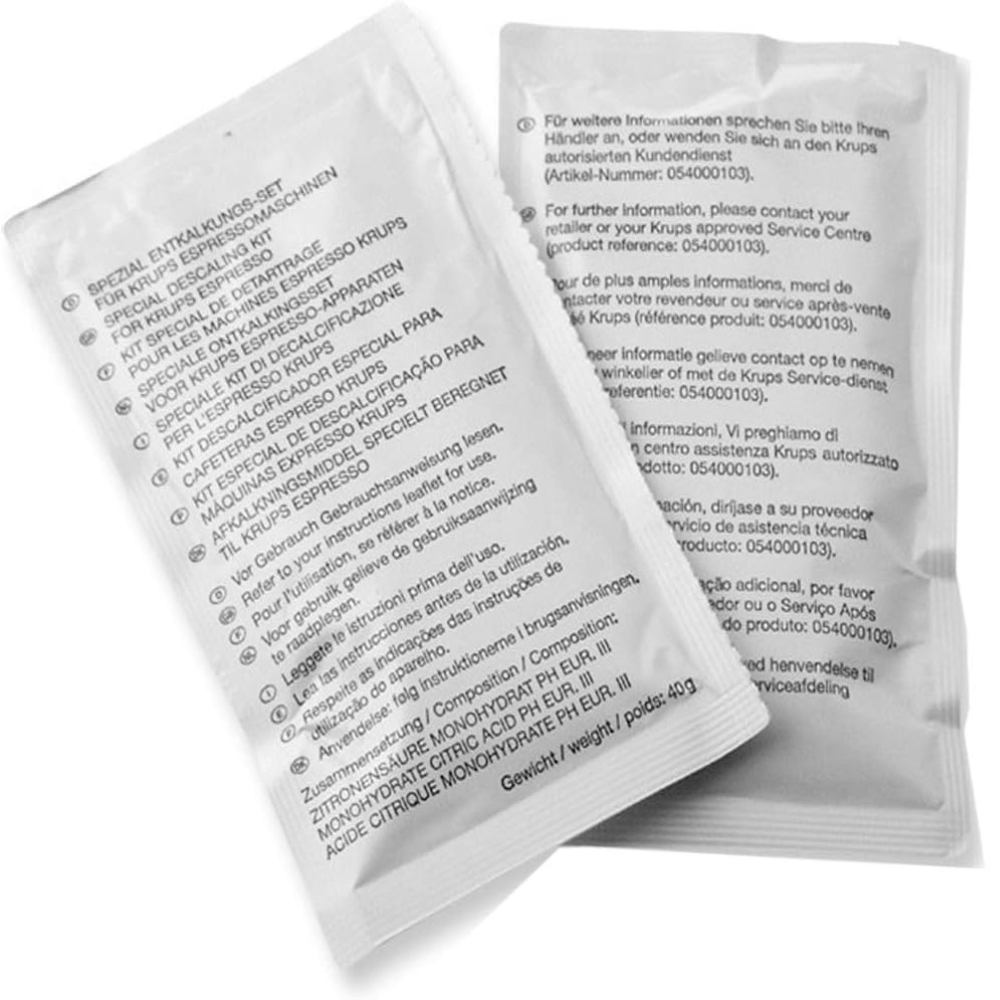 Détartrant pour machine à espresso, cafetières et bouilloires ! - Krups - Entretien de machine à café - - La Guilde Culinaire