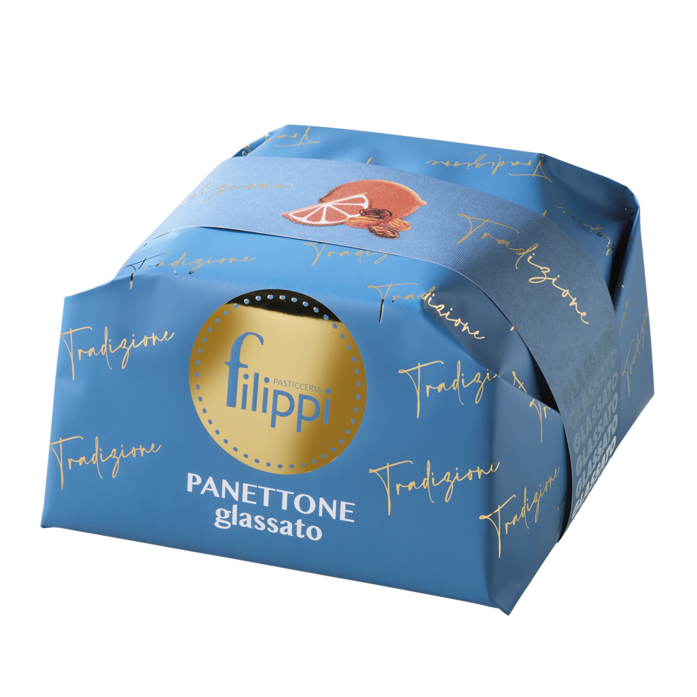 Panettone Glassato 500g - Filippi Pâtisserie - Panettone - - La Guilde Culinaire