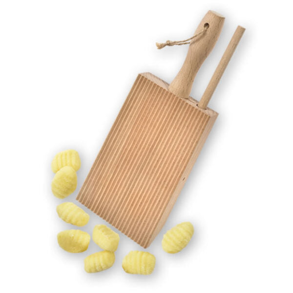 Planche à Gnocchi Avec Poignée Ergonomique En Bois De Hêtre, Outil De